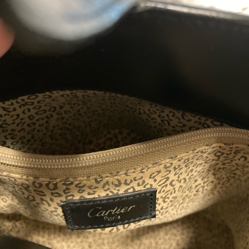 Cartier Panthere Sling Bag with Leopard Lining - Picture 10 of 10